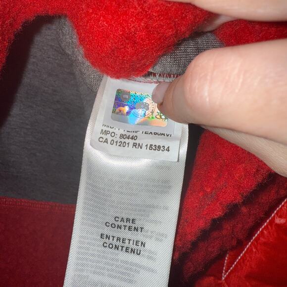 Canada Goose Pyer Moss CG Disk Anorak Pullover Jacket Red Rouge - Picture 6 of 10